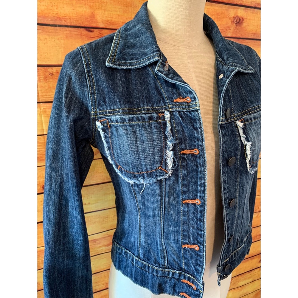 Vintage Denim Jean Jacket - Picture 2 of 8